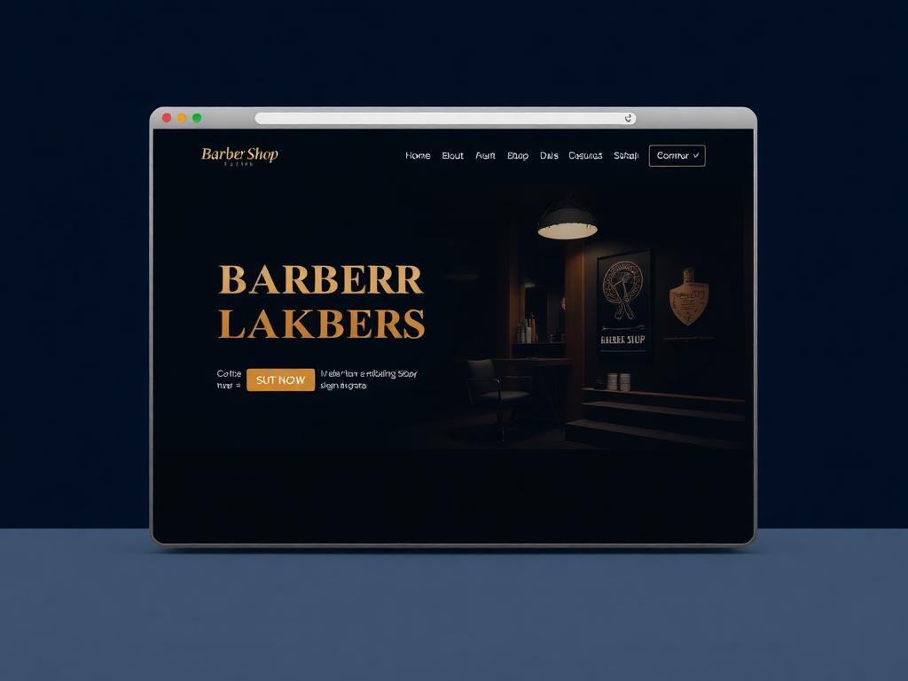 Barber Shop website design by ICPInnovations — Fade Theory