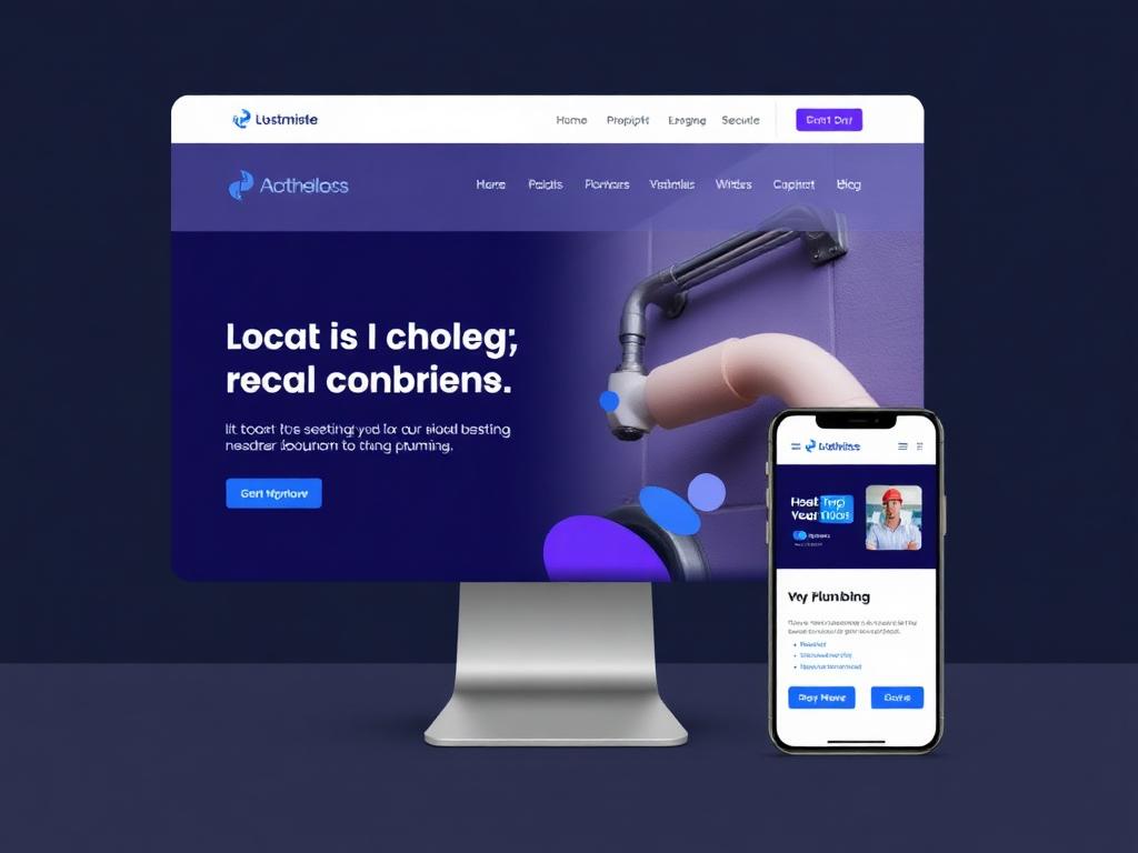 Local Service Business website design by ICPInnovations — Northside Plumbing